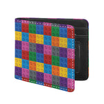 Building Blocks Toy Pattern Print Bifold Wallet