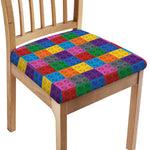 Building Blocks Toy Pattern Print Chair Cushion Cover