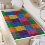 Building Blocks Toy Pattern Print Changing Pad Cover