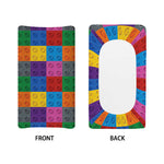 Building Blocks Toy Pattern Print Changing Pad Cover