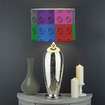 Building Blocks Toy Pattern Print Drum Lamp Shade