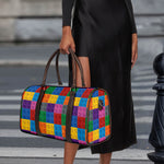 Building Blocks Toy Pattern Print Duffle Bag