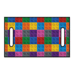 Building Blocks Toy Pattern Print Golf Cart Seat Cover