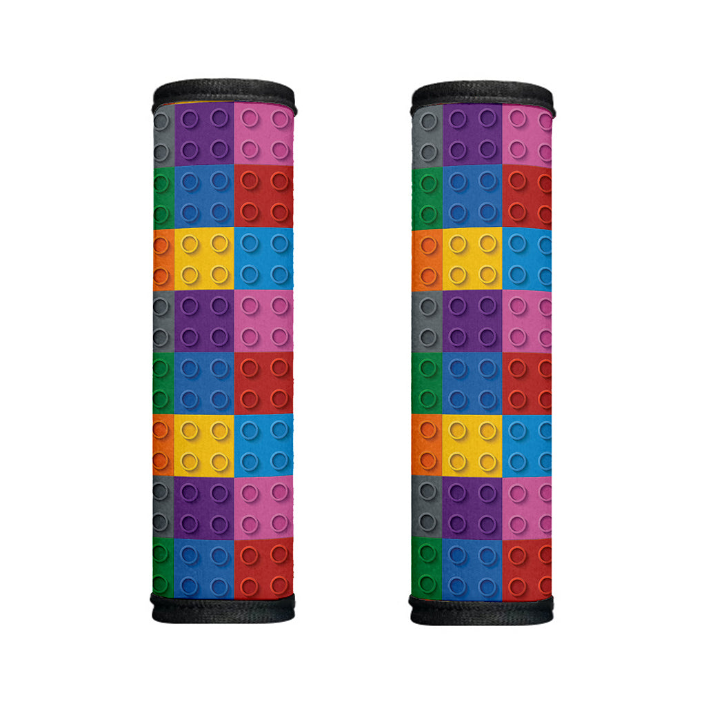Building Blocks Toy Pattern Print Handle Covers