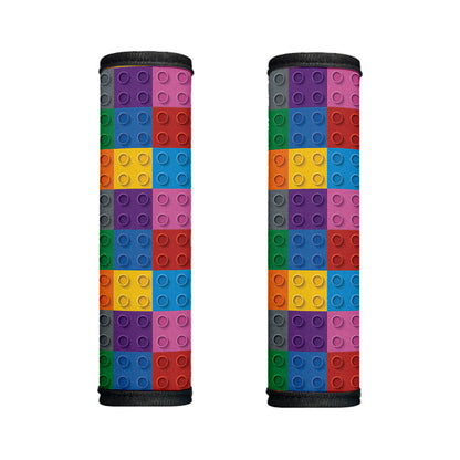 Building Blocks Toy Pattern Print Handle Covers