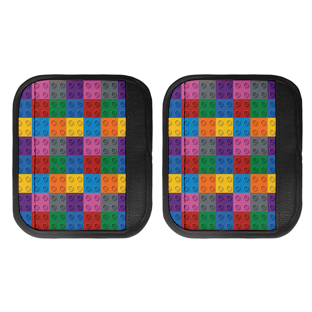 Building Blocks Toy Pattern Print Handle Covers