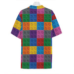 Building Blocks Toy Pattern Print Hawaiian Shirt
