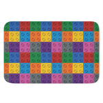 Building Blocks Toy Pattern Print Indoor Door Mat