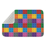 Building Blocks Toy Pattern Print Indoor Door Mat