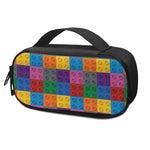 Building Blocks Toy Pattern Print Insulin Cooler Travel Case