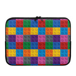 Building Blocks Toy Pattern Print Laptop Sleeve