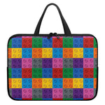 Building Blocks Toy Pattern Print Laptop Sleeve With Handle