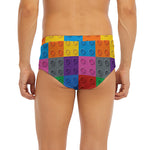 Building Blocks Toy Pattern Print Men's Briefs