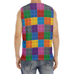 Building Blocks Toy Pattern Print Men's Fitness Tank Top