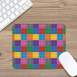 Building Blocks Toy Pattern Print Mouse Pad