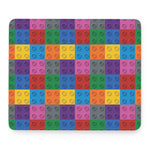 Building Blocks Toy Pattern Print Mouse Pad