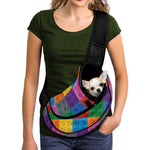 Building Blocks Toy Pattern Print Pet Sling Carrier