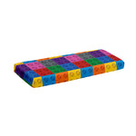 Building Blocks Toy Pattern Print Piano Keyboard Cover