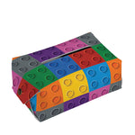 Building Blocks Toy Pattern Print Rectangle Tissue Box Cover
