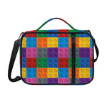Building Blocks Toy Pattern Print Shoulder Strap Bible Bag