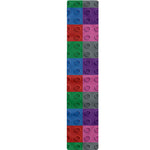 Building Blocks Toy Pattern Print Table Runner