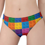 Building Blocks Toy Pattern Print Women's Panties