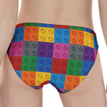 Building Blocks Toy Pattern Print Women's Panties