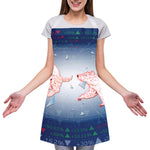 Bull And Bear Stock Market Print Adjustable Apron