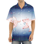 Bull And Bear Stock Market Print Aloha Shirt