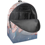 Bull And Bear Stock Market Print Backpack
