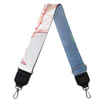 Bull And Bear Stock Market Print Bag Strap