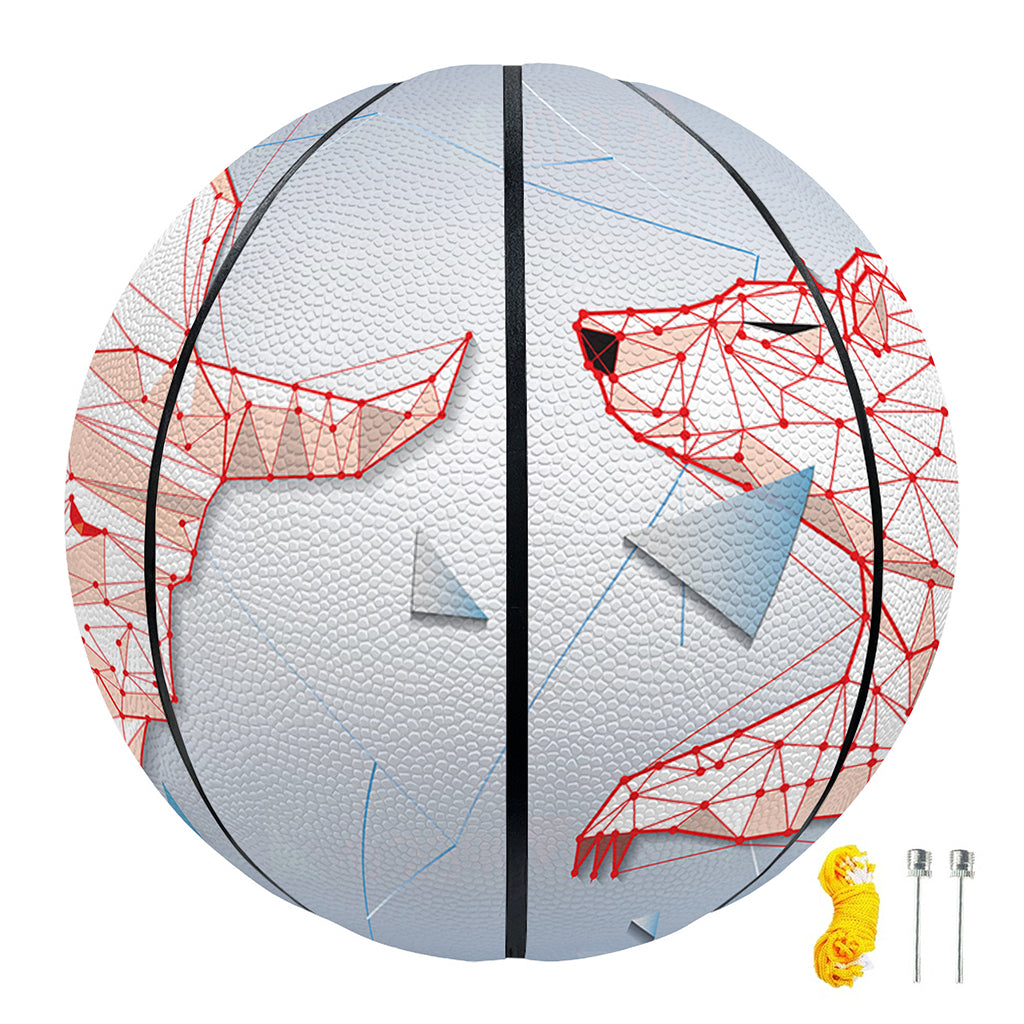 Bull And Bear Stock Market Print Basketball