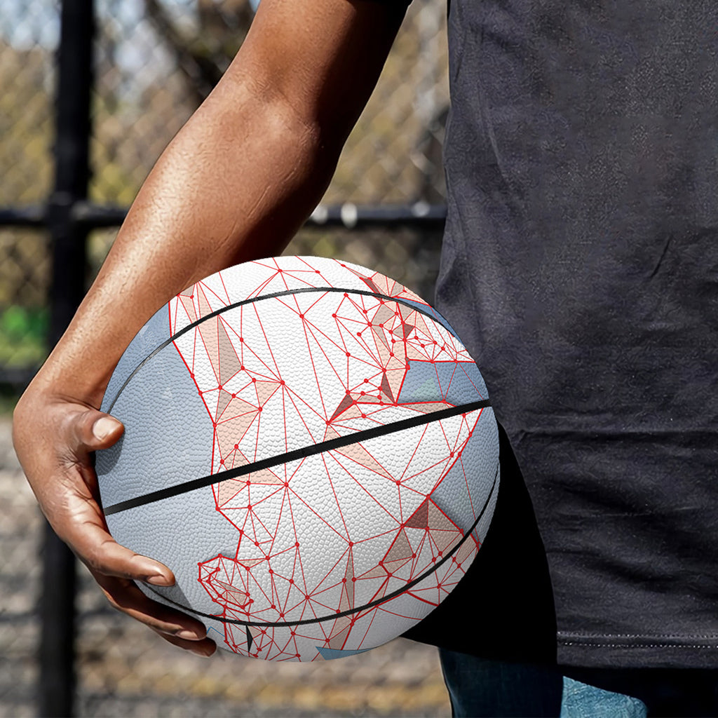 Bull And Bear Stock Market Print Basketball