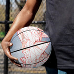 Bull And Bear Stock Market Print Basketball