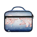 Bull And Bear Stock Market Print Briefcase Bible Bag