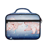 Bull And Bear Stock Market Print Briefcase Bible Bag