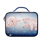 Bull And Bear Stock Market Print Briefcase Bible Bag