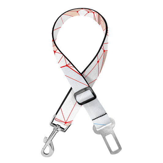 Bull And Bear Stock Market Print Dog Seat Belt
