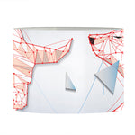 Bull And Bear Stock Market Print Drum Lamp Shade