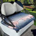 Bull And Bear Stock Market Print Golf Cart Seat Cover