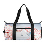 Bull And Bear Stock Market Print Gym Bag