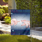 Bull And Bear Stock Market Print House Flag