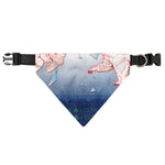 Bull And Bear Stock Market Print Over The Collar Dog Bandana