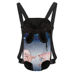 Bull And Bear Stock Market Print Pet Carrier Backpack