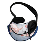 Bull And Bear Stock Market Print Pet Sling Carrier