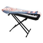 Bull And Bear Stock Market Print Piano Keyboard Cover