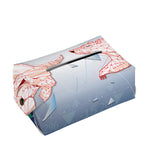 Bull And Bear Stock Market Print Rectangle Tissue Box Cover