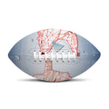 Bull And Bear Stock Market Print Rugby Ball