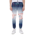 Bull And Bear Stock Market Print Joggers