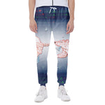 Bull And Bear Stock Market Print Scuba Joggers